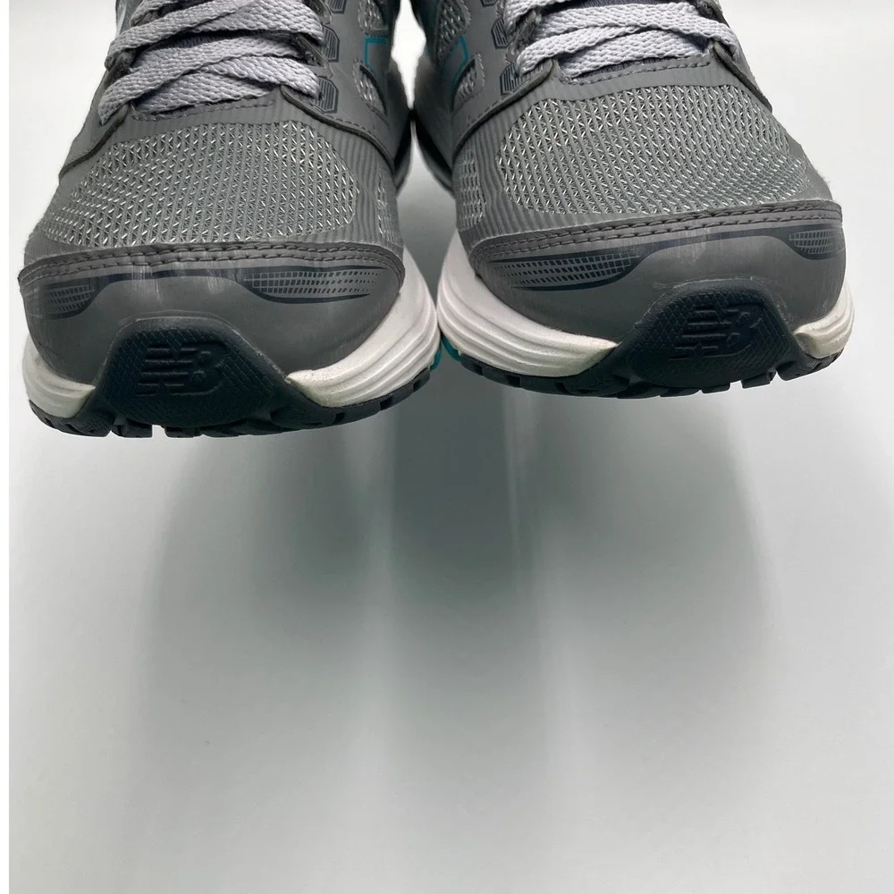 New Balance 560v7 Womens 10 D Wide Gray Teal Running Shoes W560LS7 Sneakers
